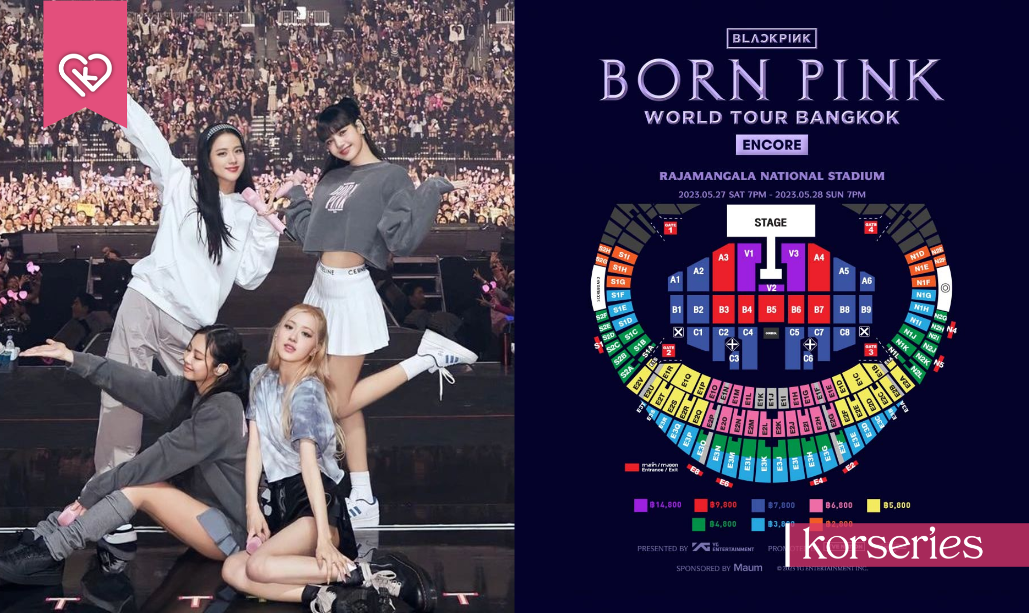 BLACKPINK WORLD TOUR [BORN PINK] ENCORE BANGKOK - Korseries